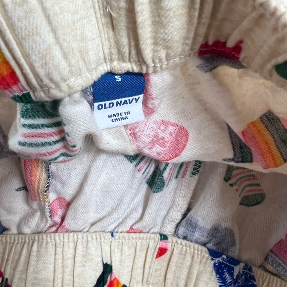 Women’s Old Navy Christmas Stocking Holiday Pajama Pants Jogger Size Small - Picture 6 of 6